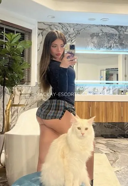 Mackay escorts Sonja — 2