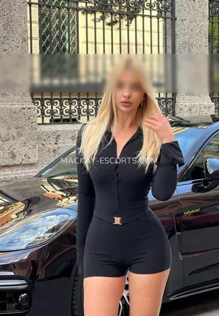 Mackay escorts Sonja — 8