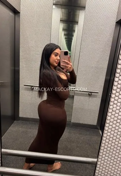 Mackay escorts Gunilla — 2