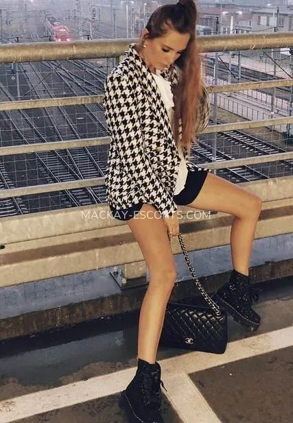 Mackay escorts Alexis — 5