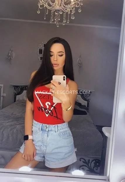 Mackay escorts Caitlin — 2