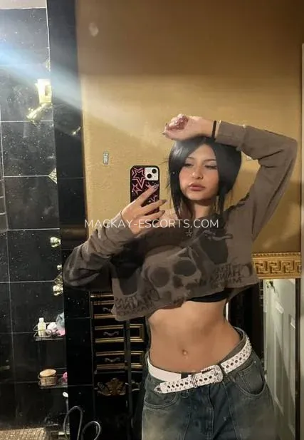 Mackay escorts Ellie — 1
