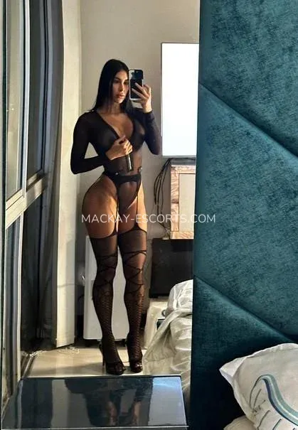 Mackay escorts Britt — 4