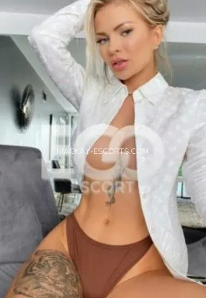 Mackay escorts Haley — 1