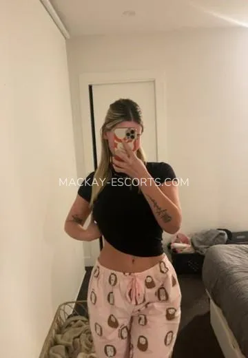 Mackay escorts Therese — 2