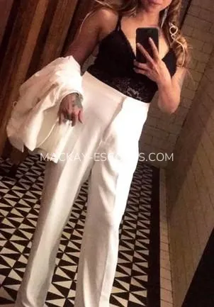 Mackay escorts Julia — 2