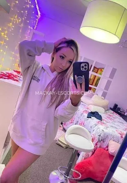 Mackay escorts Eva — 3