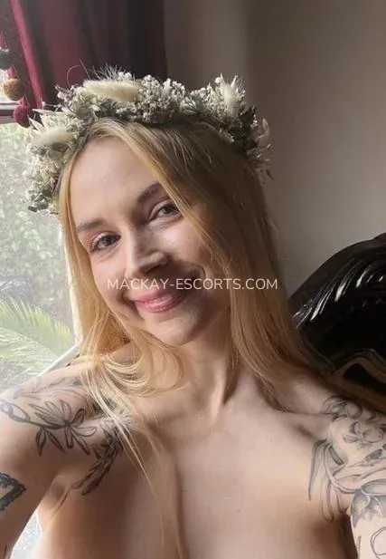 Mackay escorts Britt — 6