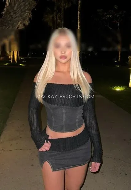 Mackay escorts Sonja — 3