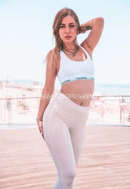 Mackay escorts Charlotta — 1