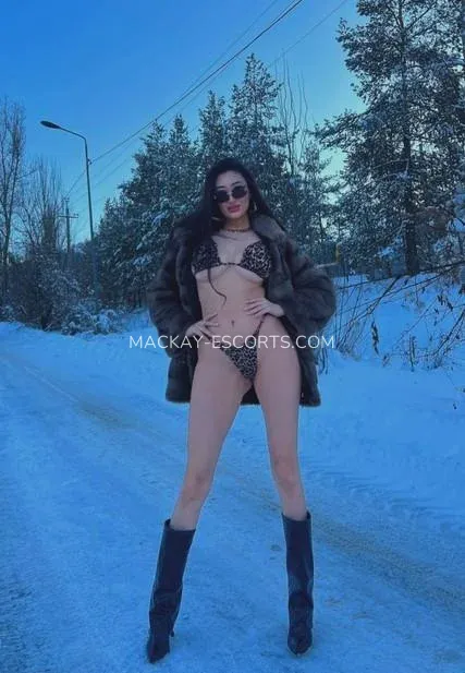Mackay escorts Agneta — 6