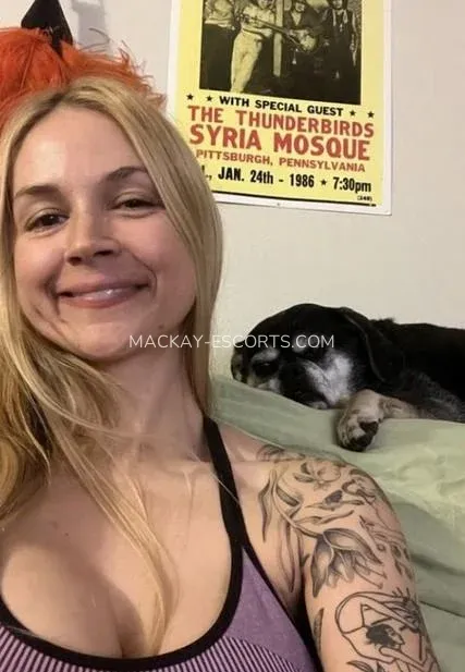 Mackay escorts Britt — 7