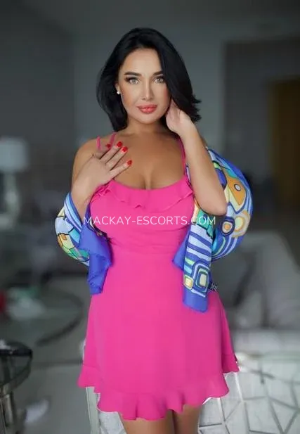 Mackay escorts Cristina — 1