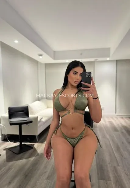 Mackay escorts Gunilla — 3