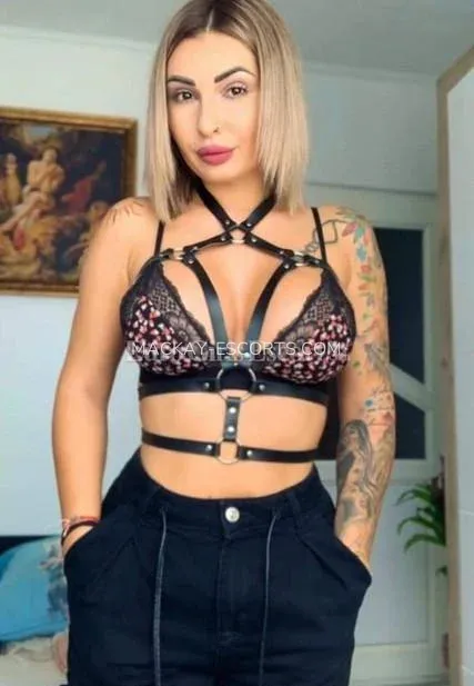 Mackay escorts Ellie — 1