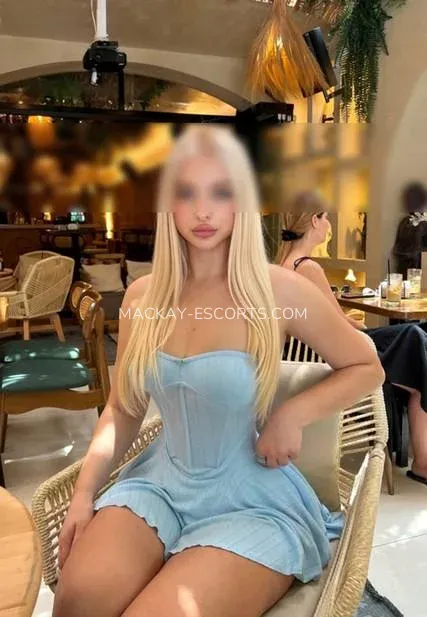 Mackay escorts Sonja — 5