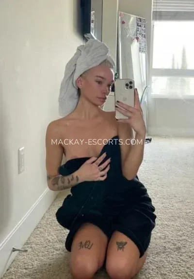 Mackay escorts Klara — 1