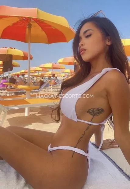 Mackay escorts Eva — 6