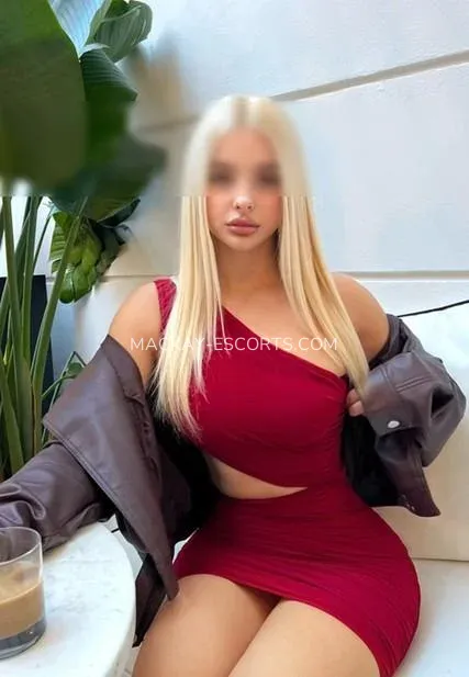 Mackay escorts Sonja — 6